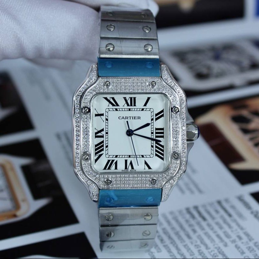 Фото часов Cartier Santos Dumont 10454