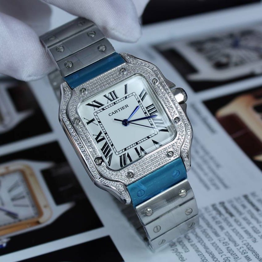 Фото часов Cartier Santos Dumont 10454