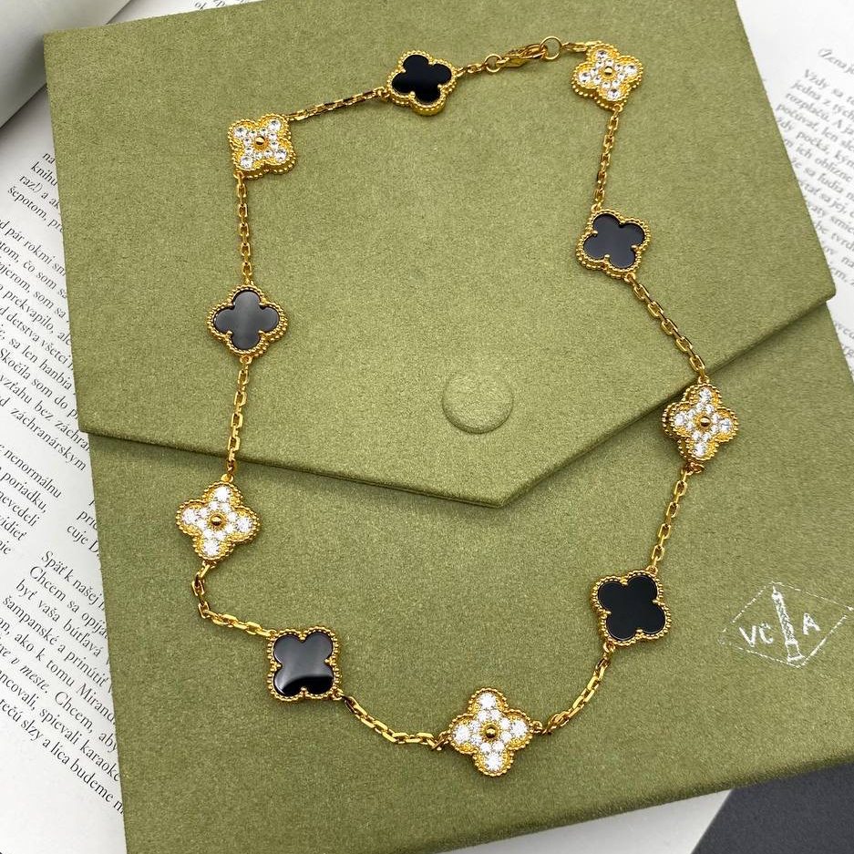 Фото Колье Van Cleef Vintage Alhambra 1441