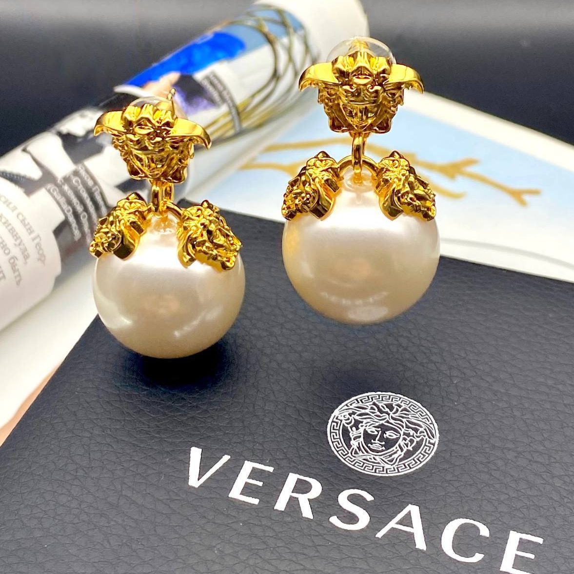 Фото Серьги Versace Medusa S1837