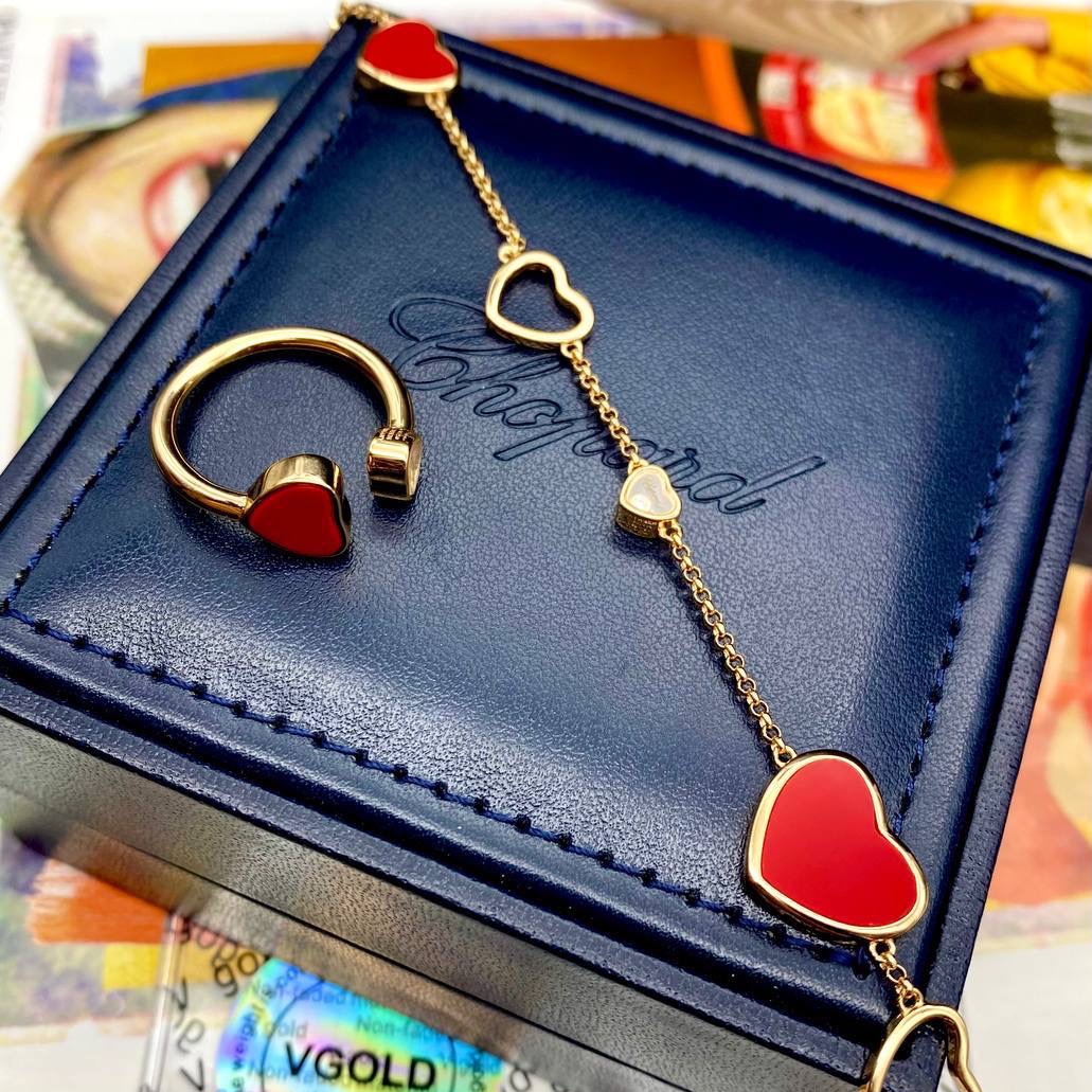 Фото Кольцо Chopard Happy Hearts B1785