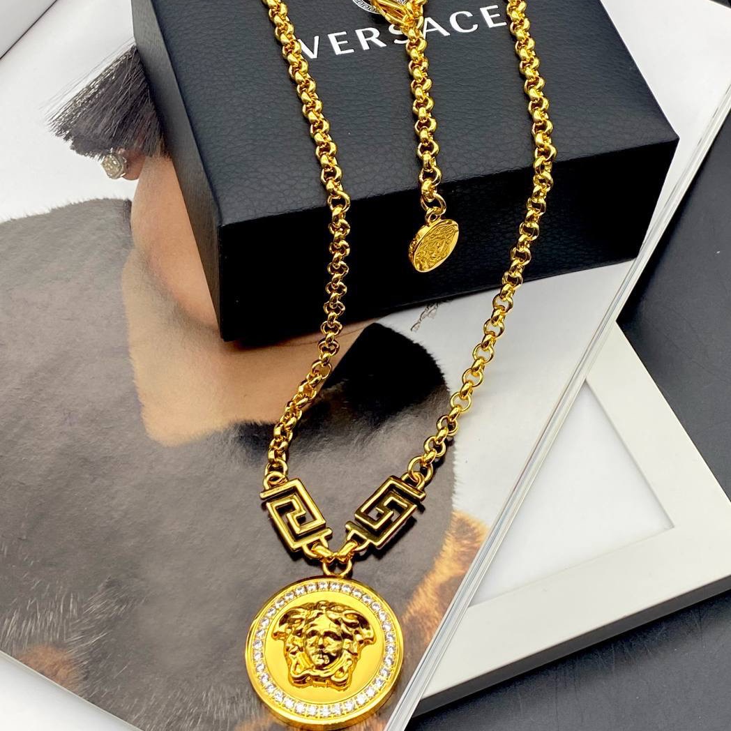 Фото Колье Versace Medusa Greca B1633