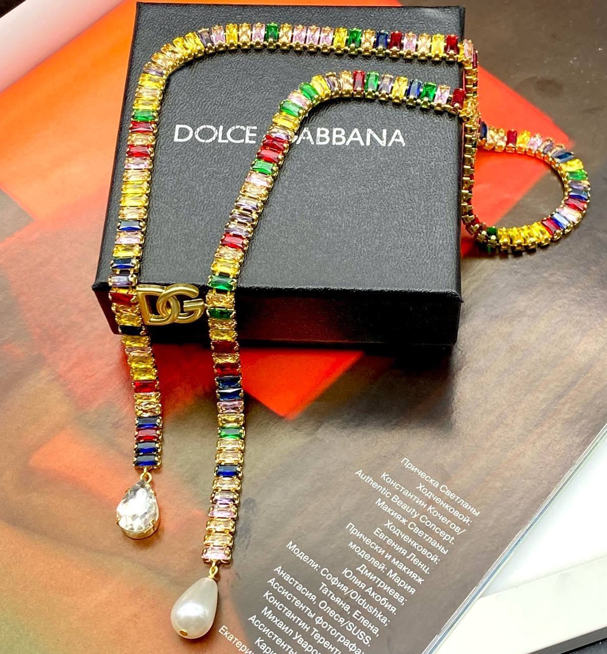 Фото Колье Dolce Gabbana Logo B1644