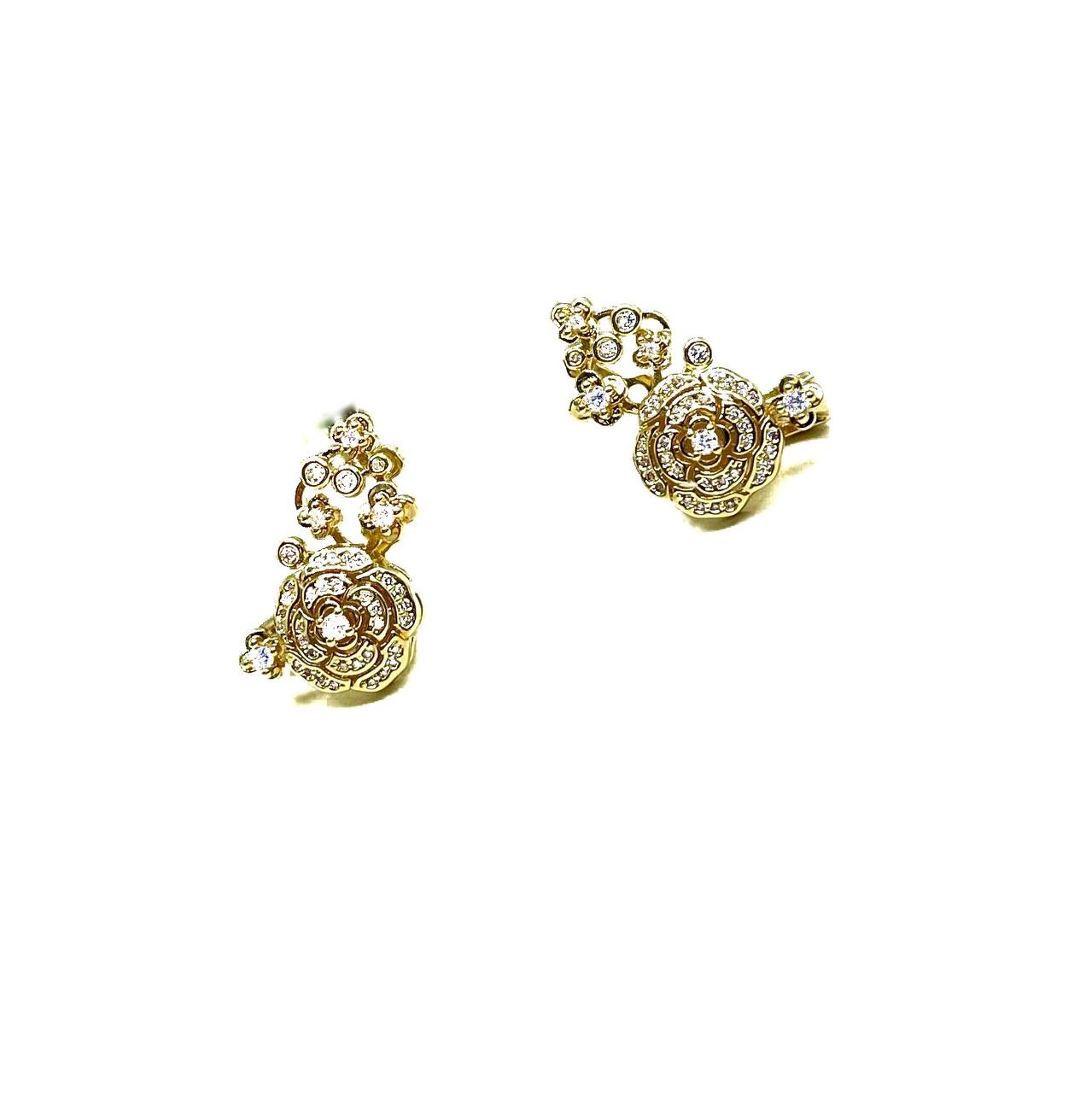 Фото Серьги Chanel Bouton de Camelia B2042