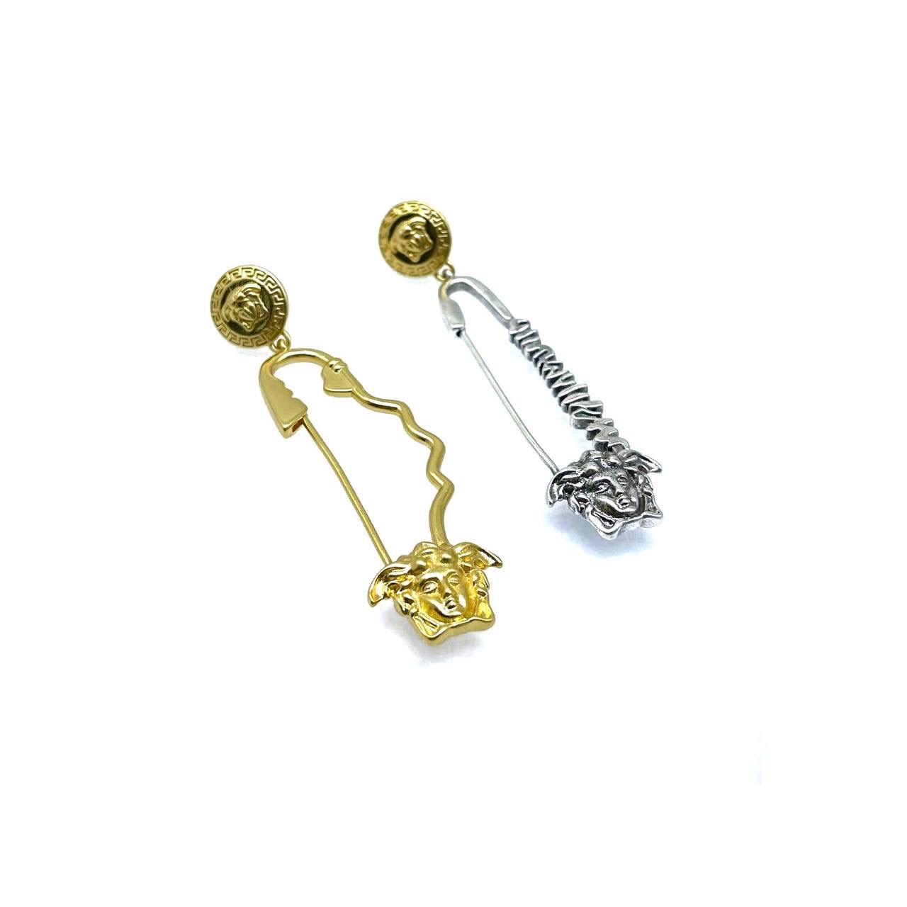 Фото Серьги Versace Safety Pin B2072