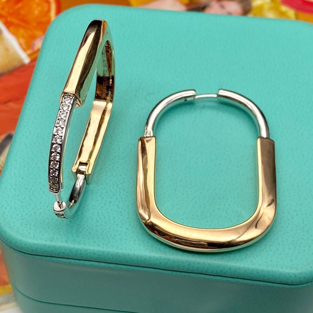 Фото Серьги Tiffany & Co Lock B2103