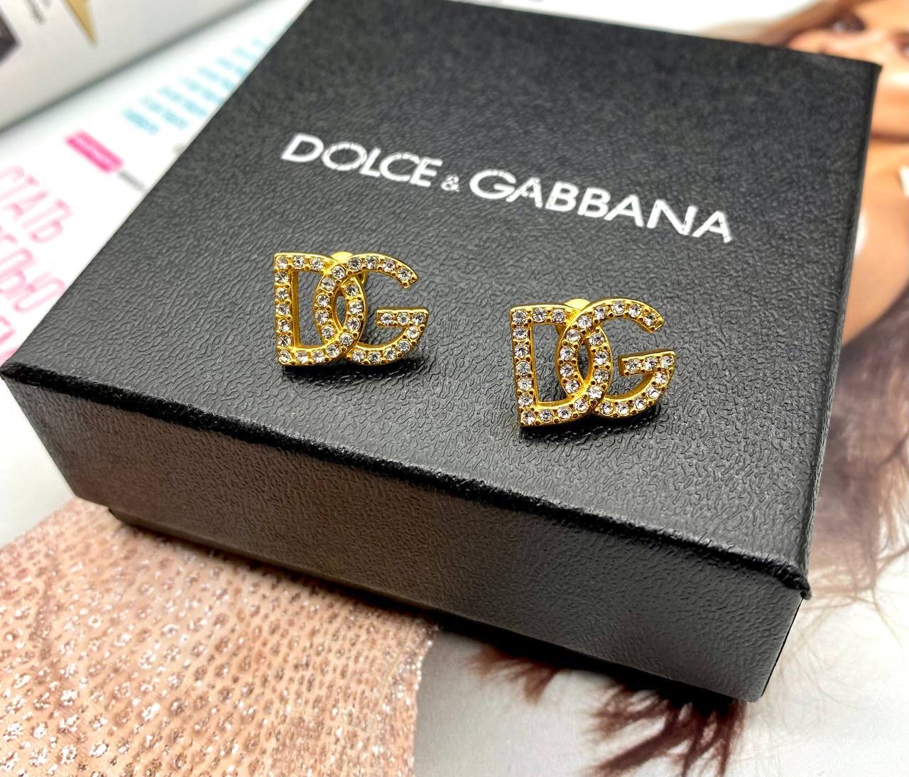 Фото Серьги Dolce Gabbana Logo B2412