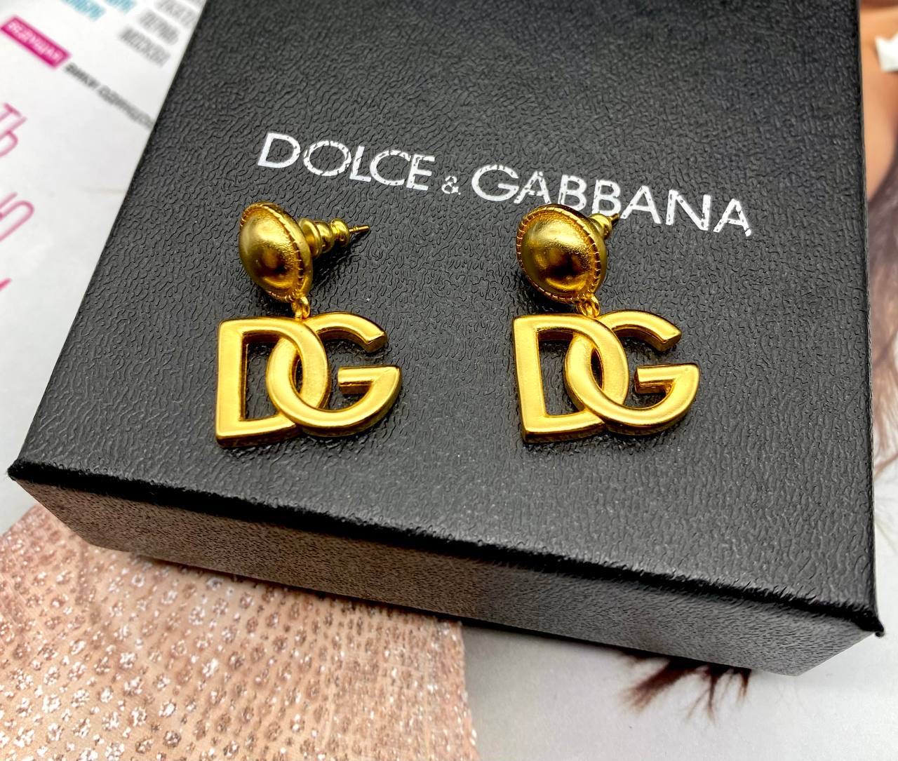 Фото Серьги Dolce Gabbana Logo B2413