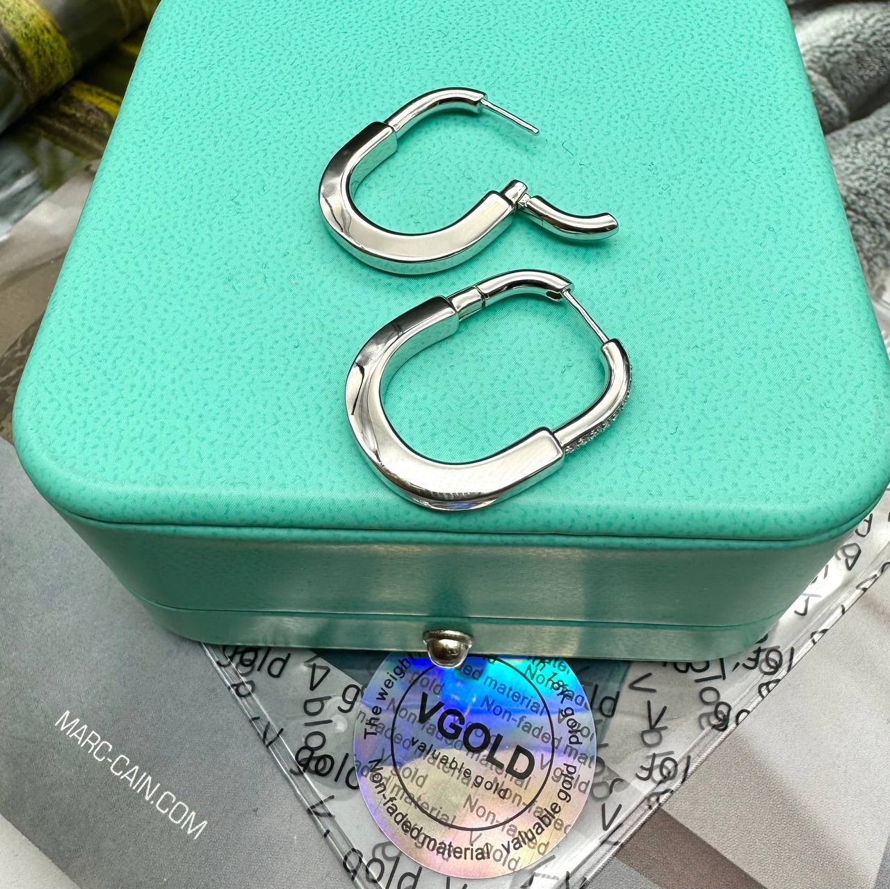 Фото Серьги Tiffany & Co Lock B2731