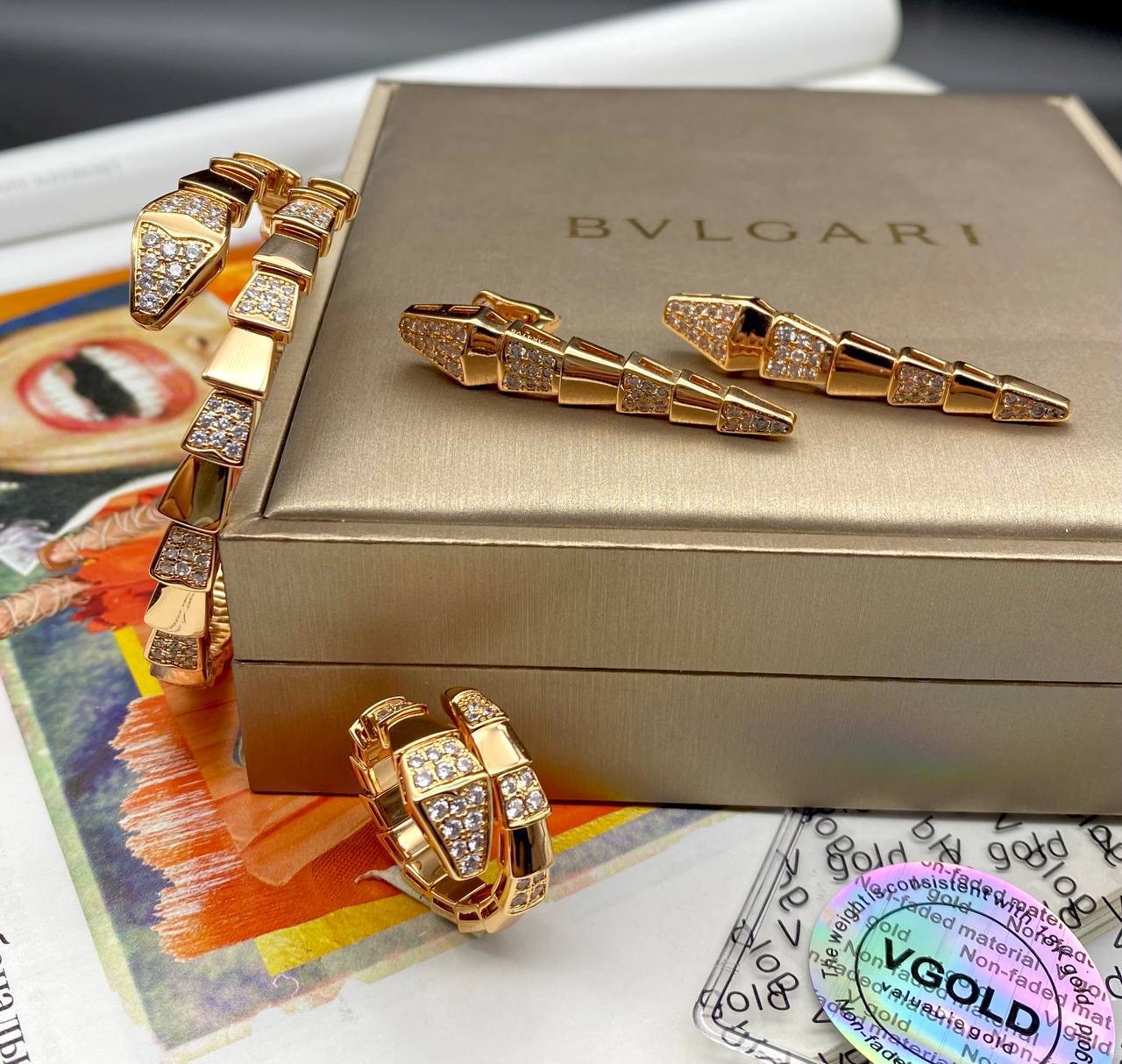 Фото Кольцо Bvlgari M2019