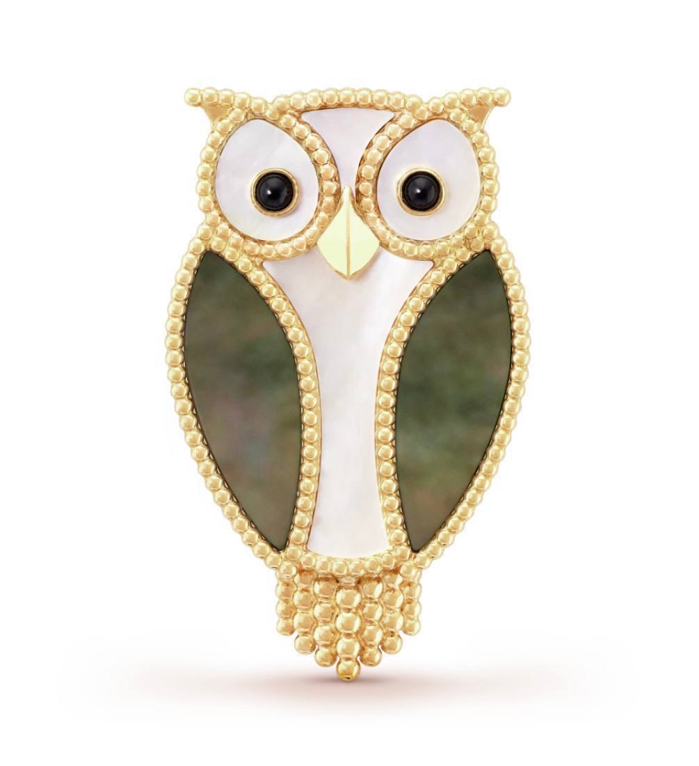 Фото Брошь Van Cleef & Arpels Lucky Animals Owl B2852