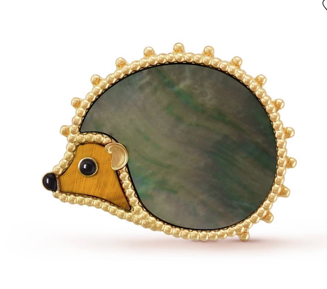 Фото Брошь Van Cleef & Arpels Lucky Animals Hedgehog B2853