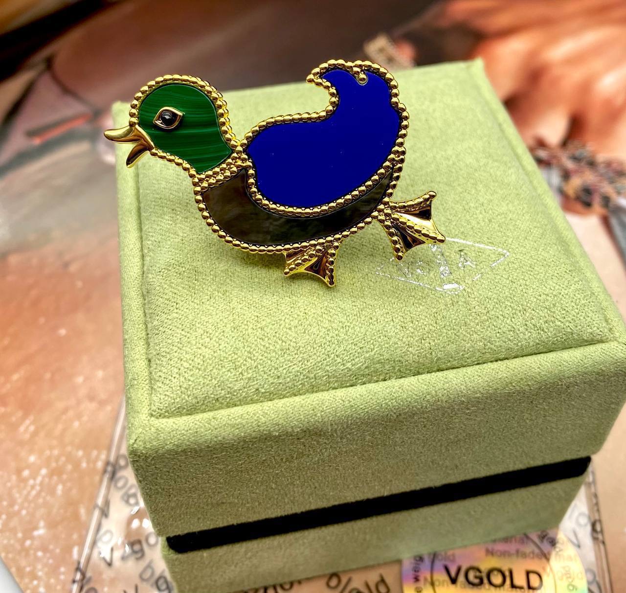 Фото Брошь Van Cleef & Arpels Lucky Animals Duck B2856