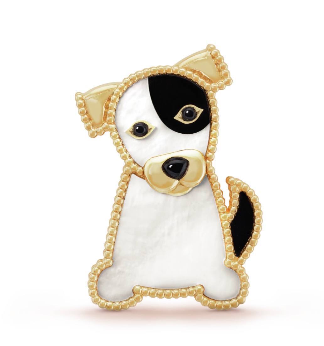 Фото Брошь Van Cleef & Arpels Lucky Animals Dog B2861