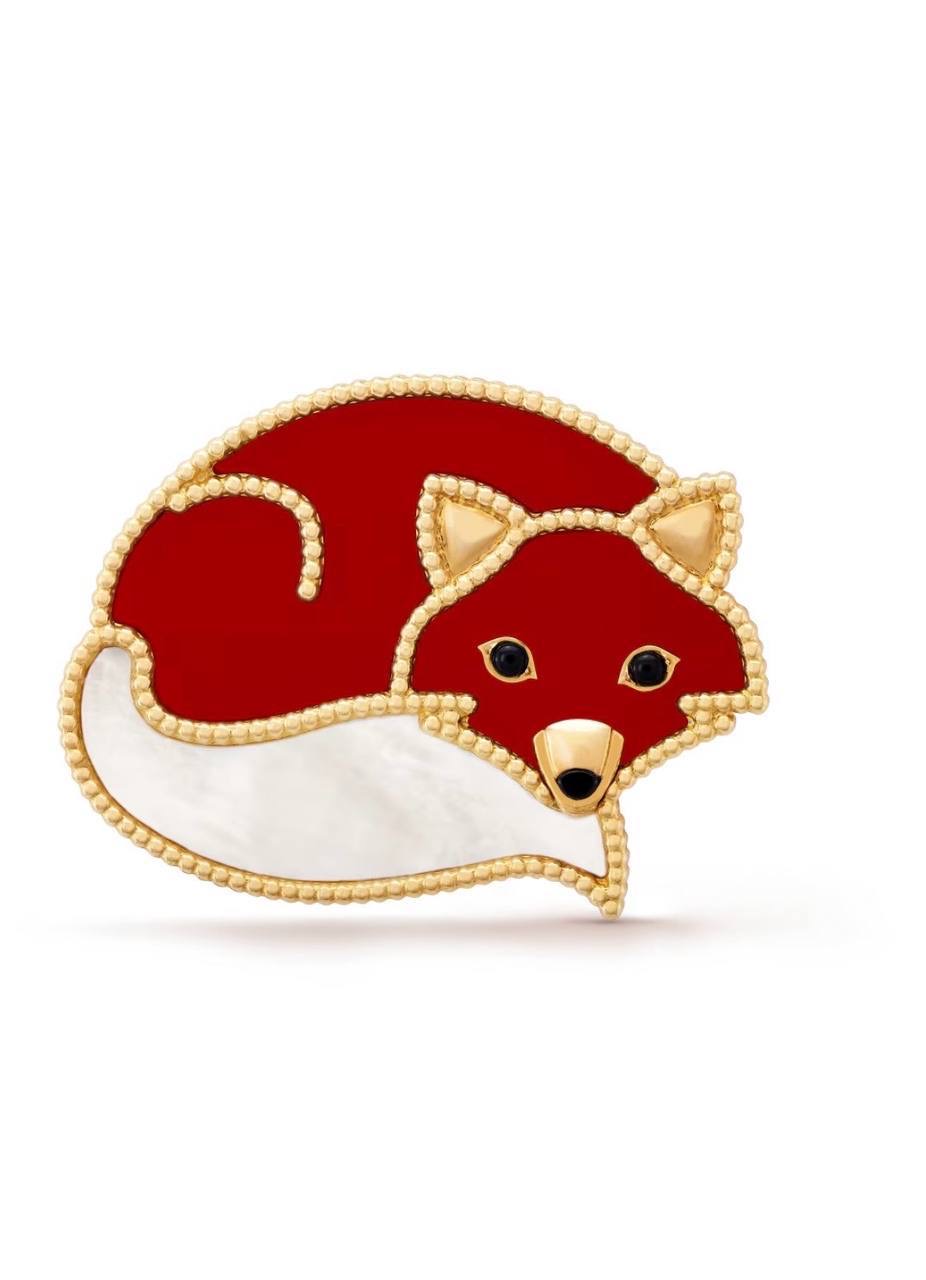 Фото Брошь Van Cleef & Arpels Lucky Animals Fox B2867