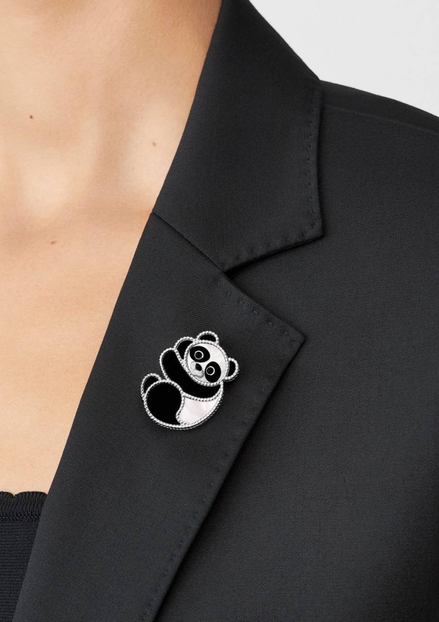 Фото Брошь Van Cleef & Arpels Lucky Animals Panda B2868