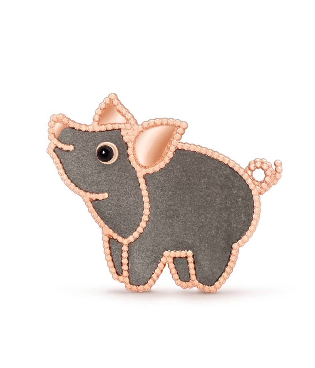 Брошь Van Cleef & Arpels Lucky Animals Pig B2865