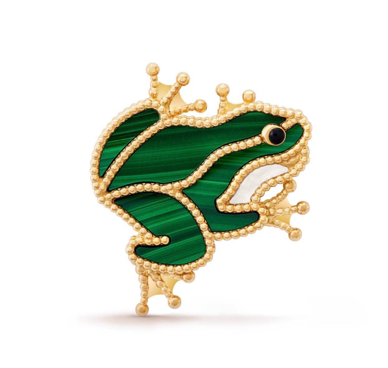 Фото Брошь Van Cleef & Arpels Lucky Animals Frog B2860