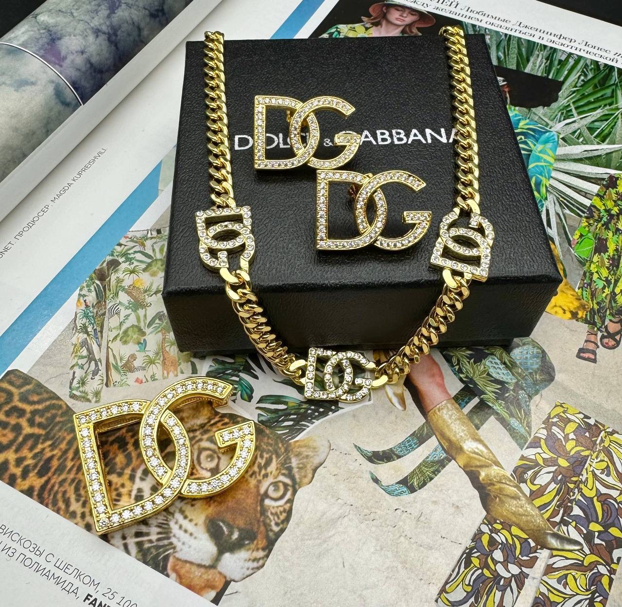 Фото Серьги Dolce Gabbana Logo B2908