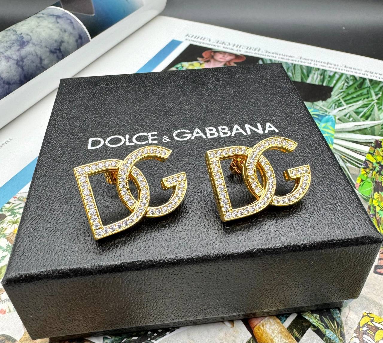 Фото Серьги Dolce Gabbana Logo B2908