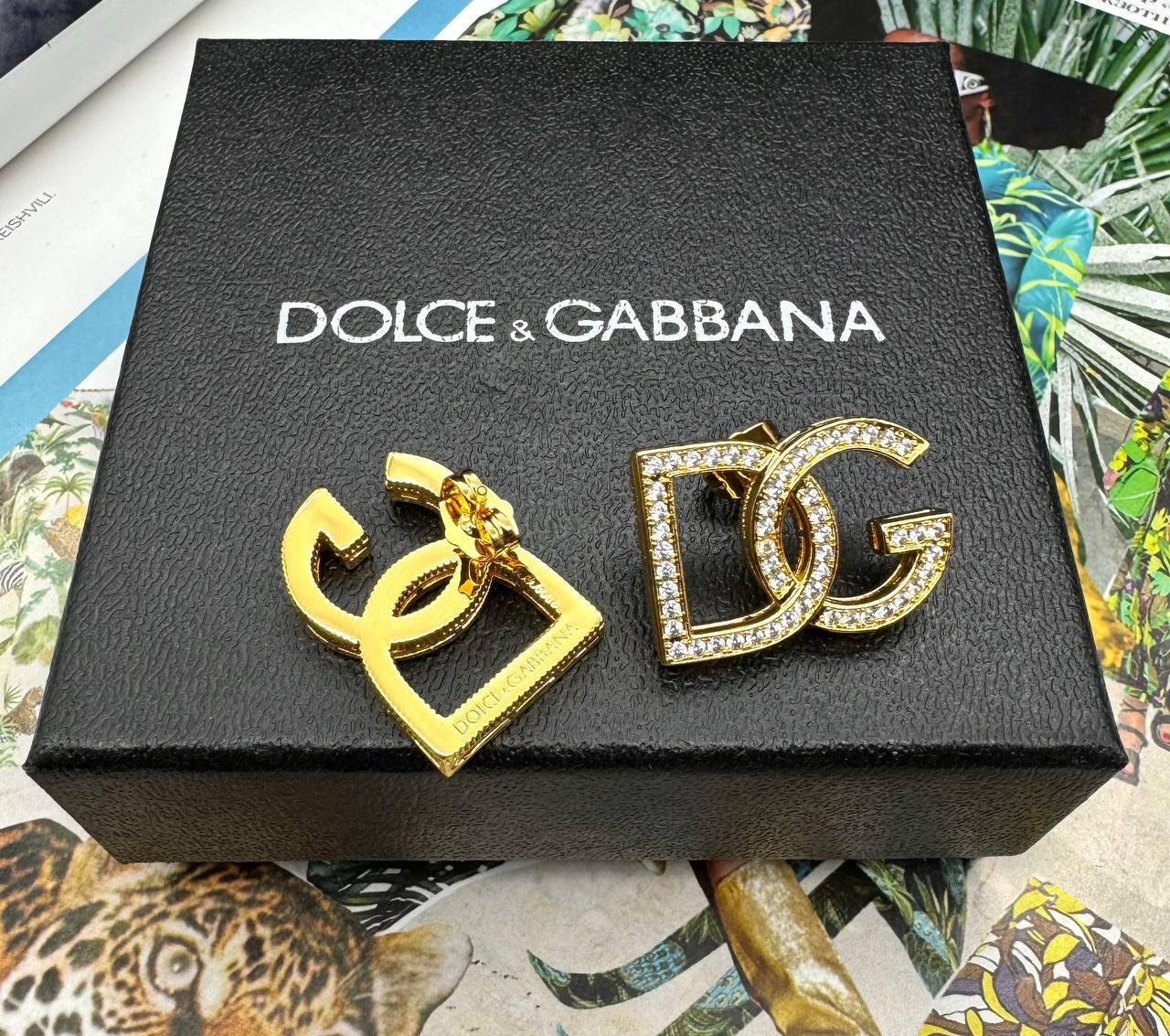 Фото Серьги Dolce Gabbana Logo B2908