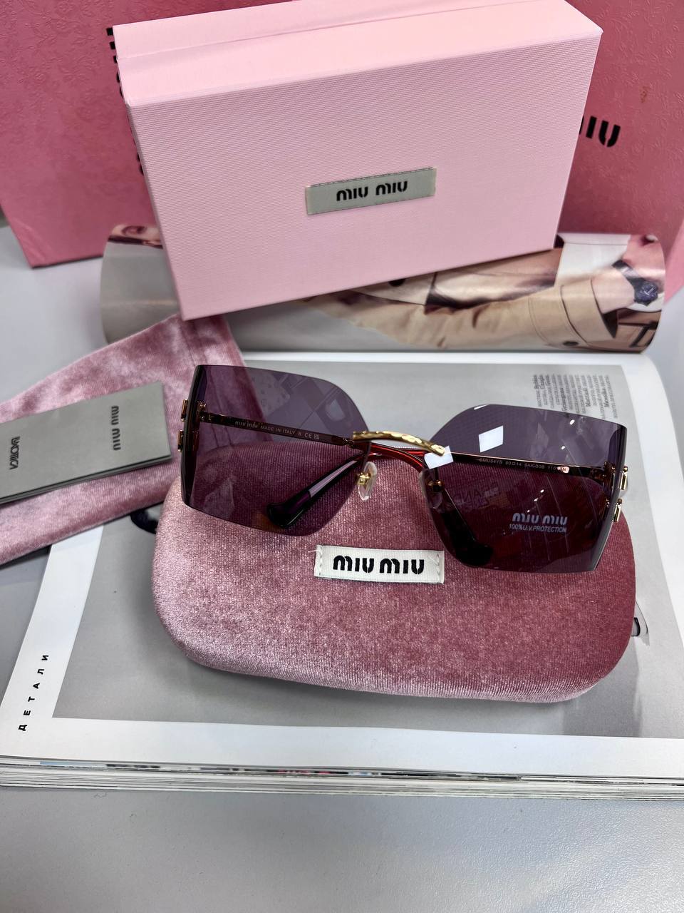 Фото Очки Miu Miu Runway S4054