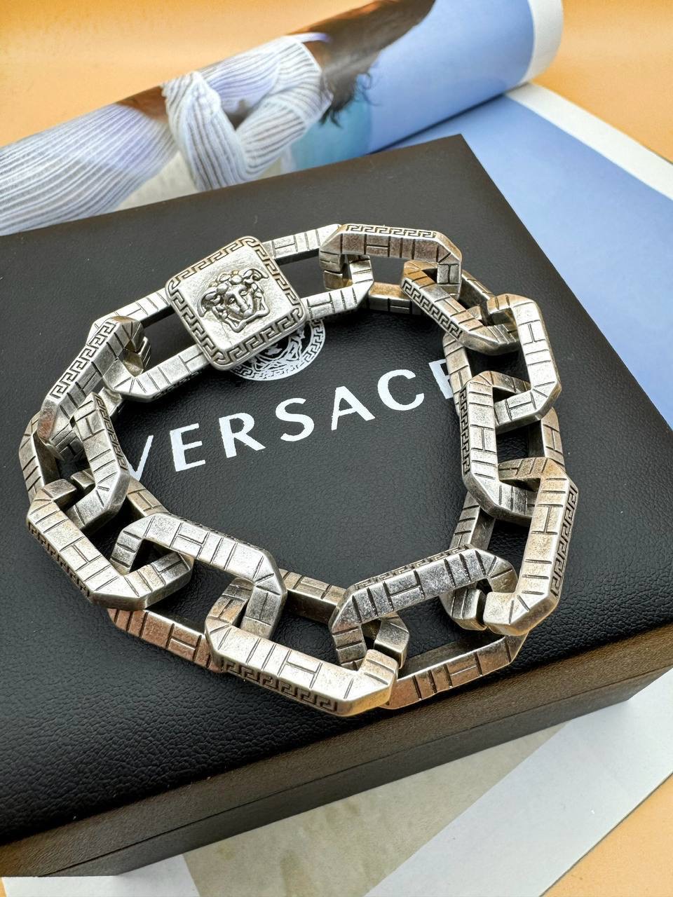 Фото Браслет Versace Greca Quilting B3365