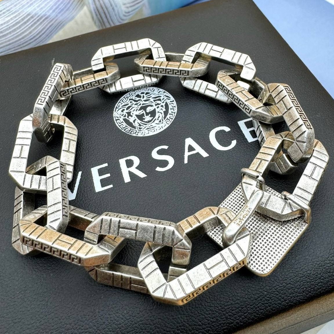 Фото Браслет Versace Greca Quilting B3365