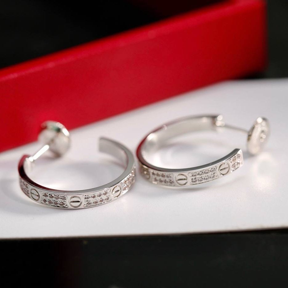 Фото Серьги Cartier Love B3373