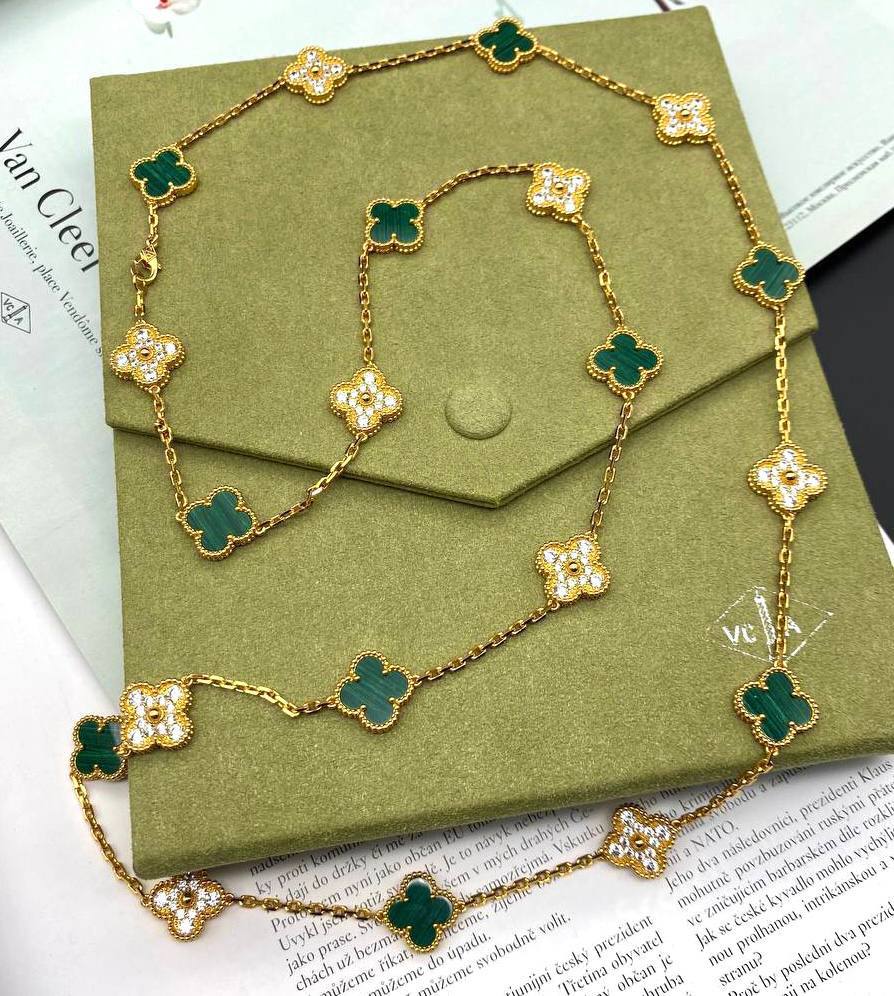 Фото Колье Van Cleef & Arpels Vintage Alhambra B3664