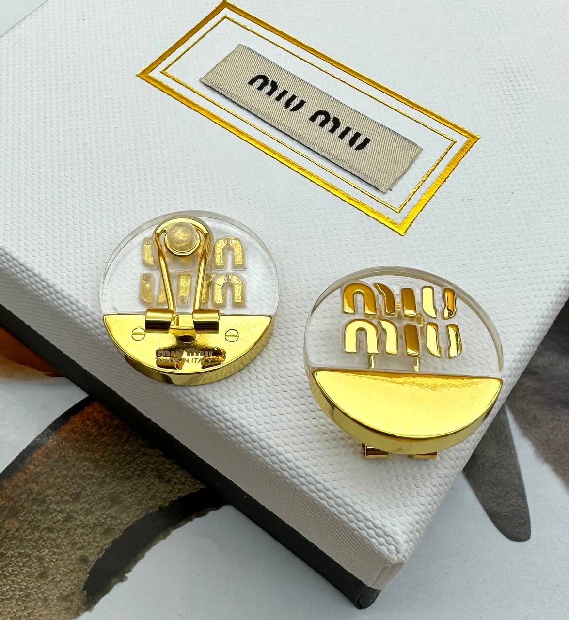 Фото Серьги Miu Miu M2834