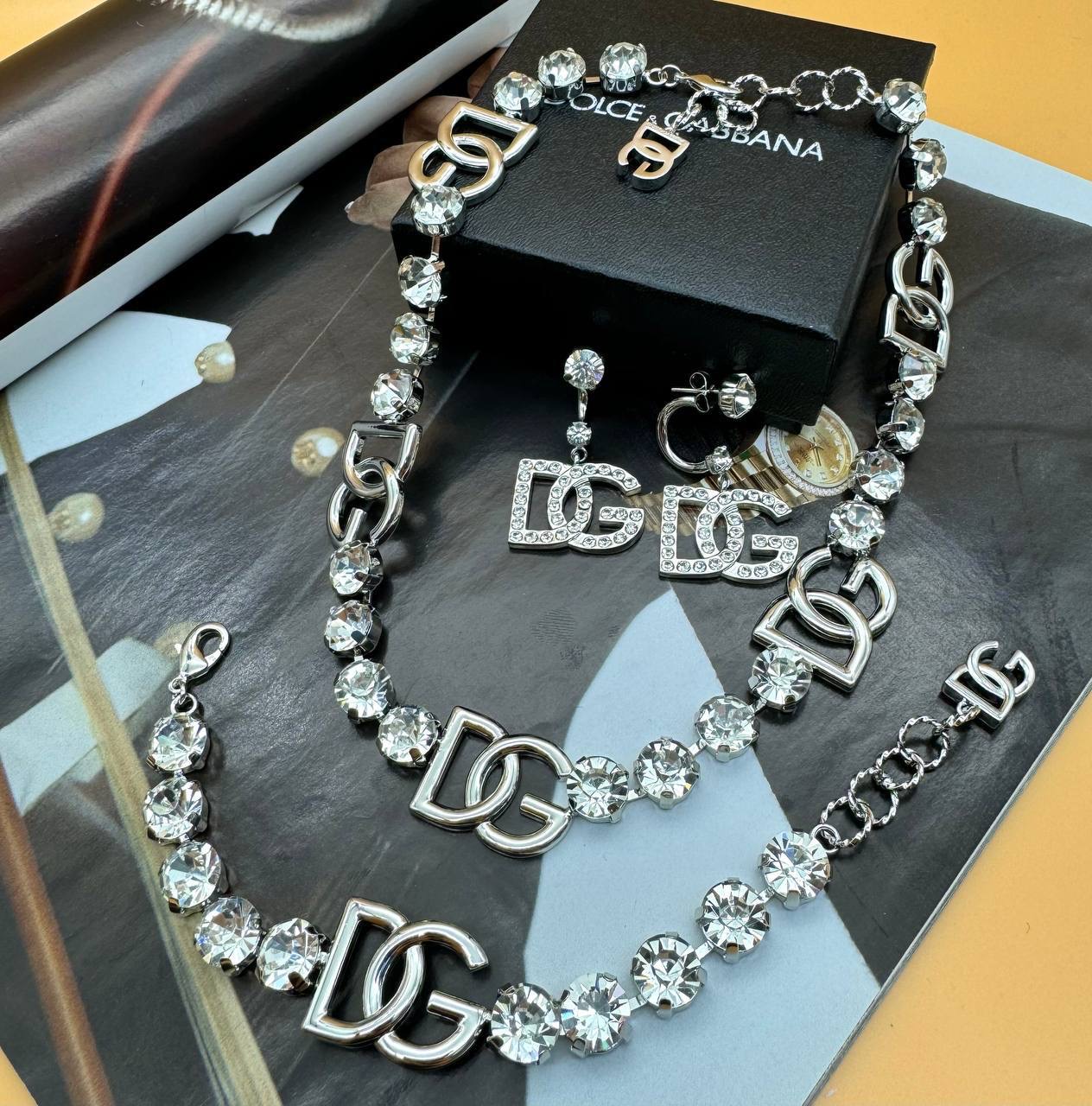 Серьги Dolce Gabbana Logo B3774