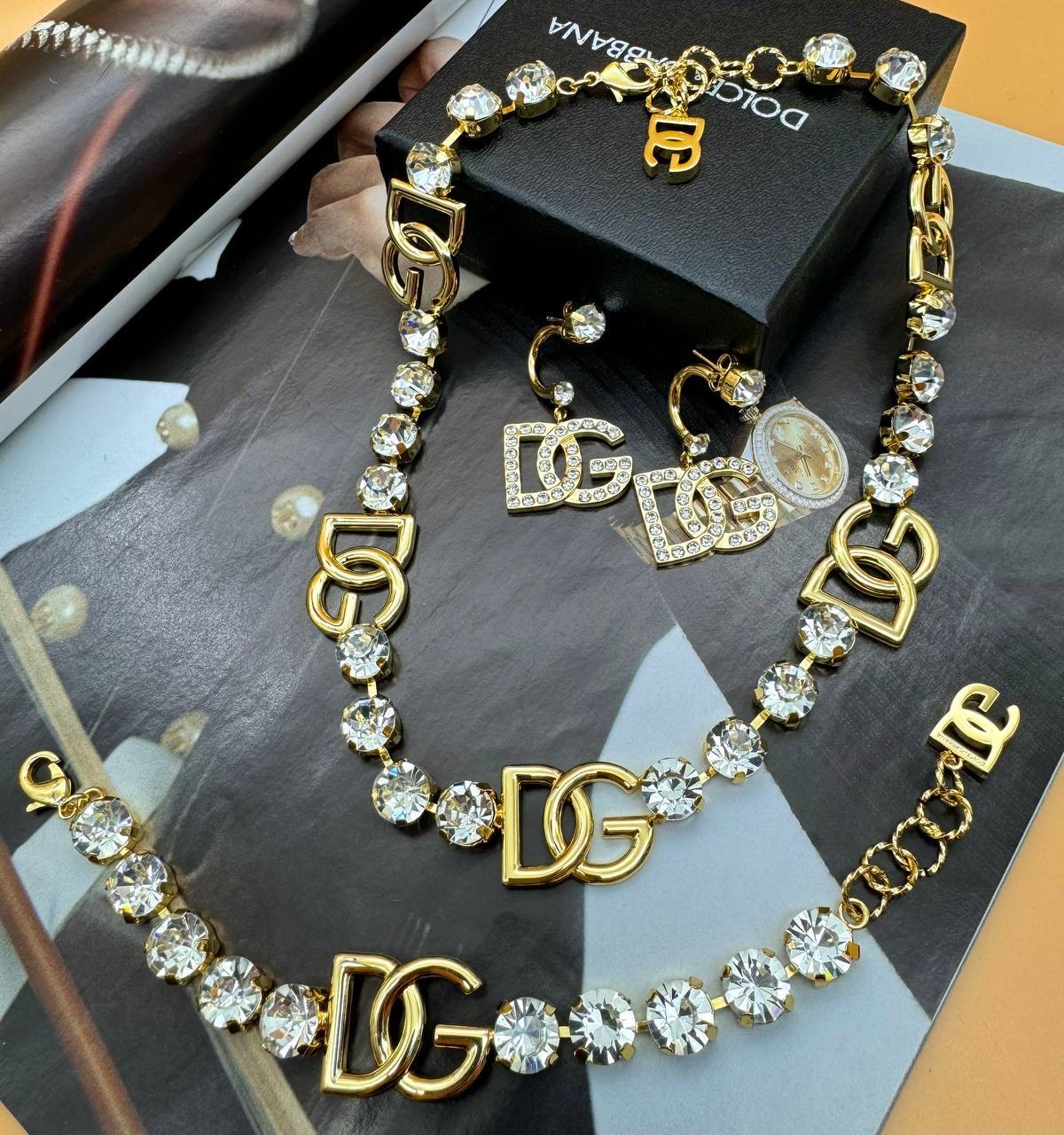 Фото Серьги Dolce Gabbana Logo B3777