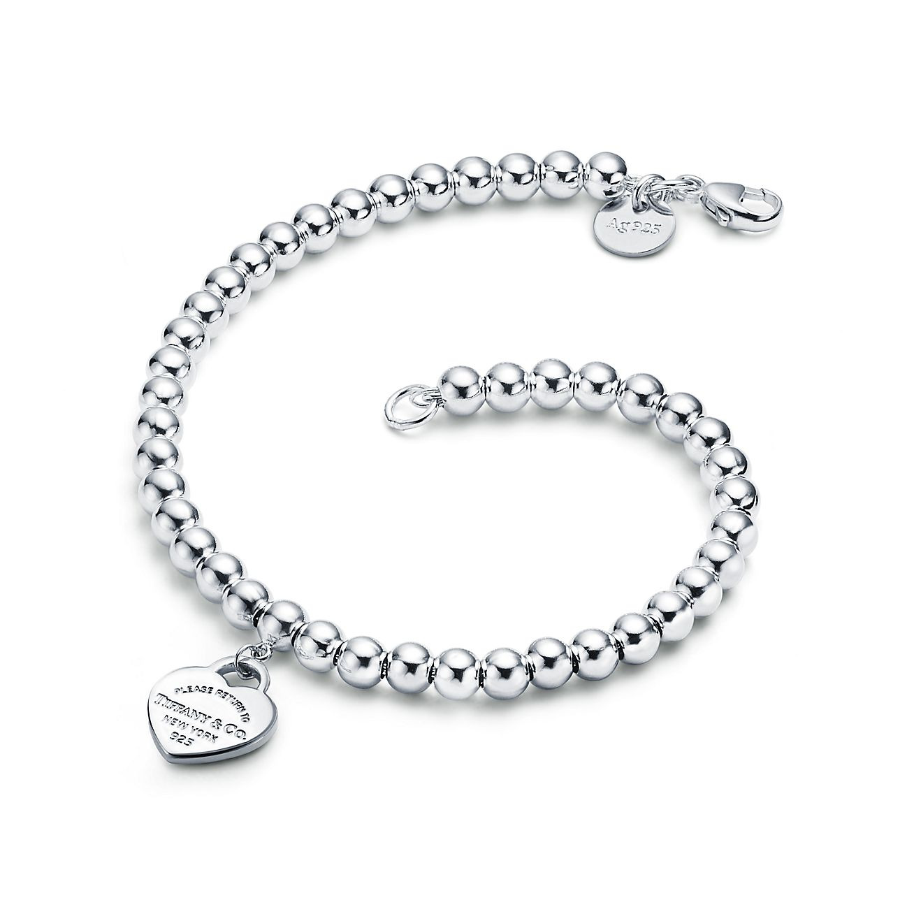 Фото Браслет Tiffany & Co Heart Tag Bead T1001