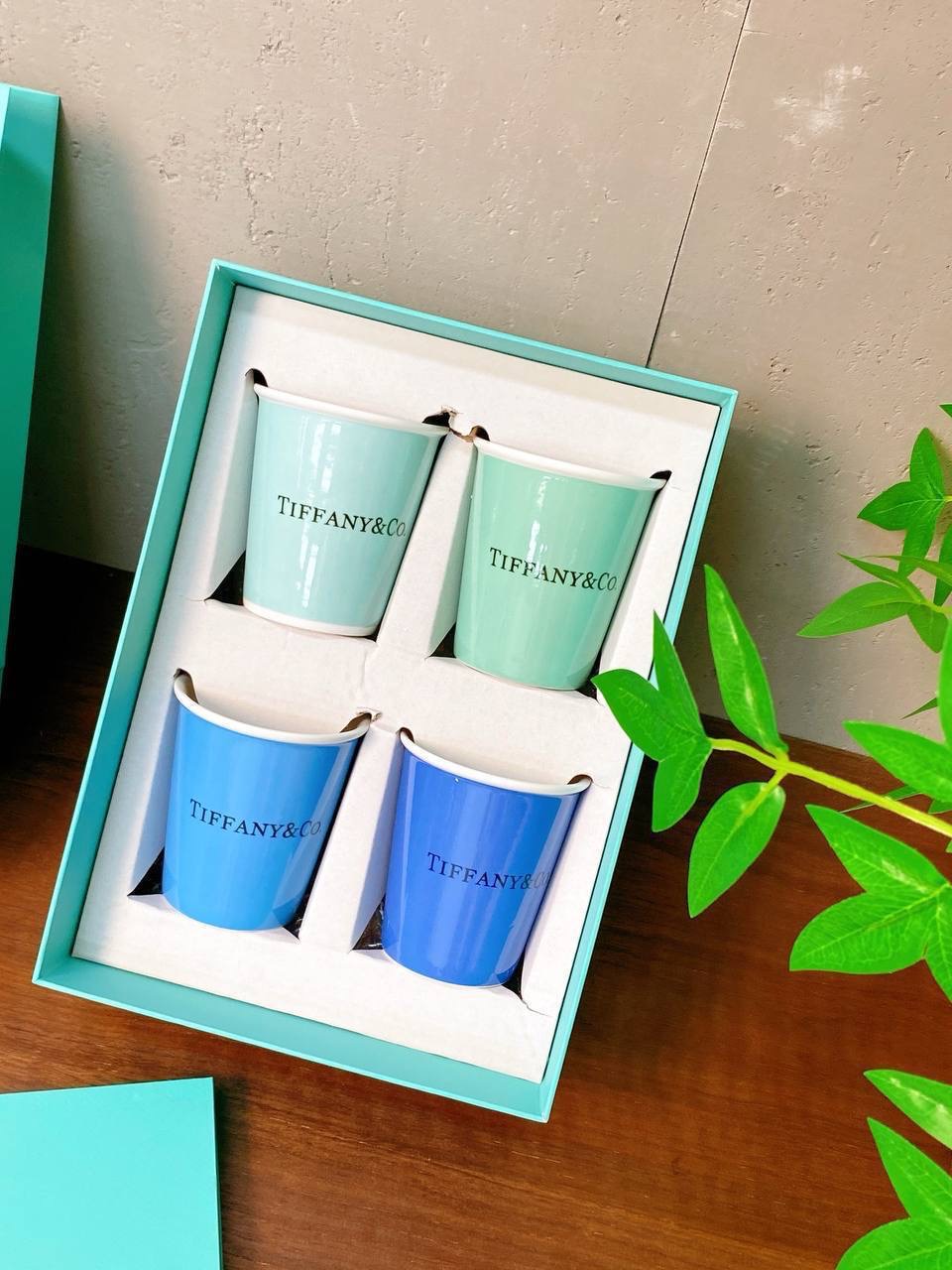 Фото Набор стаканов Tiffany & Co Cups B4036