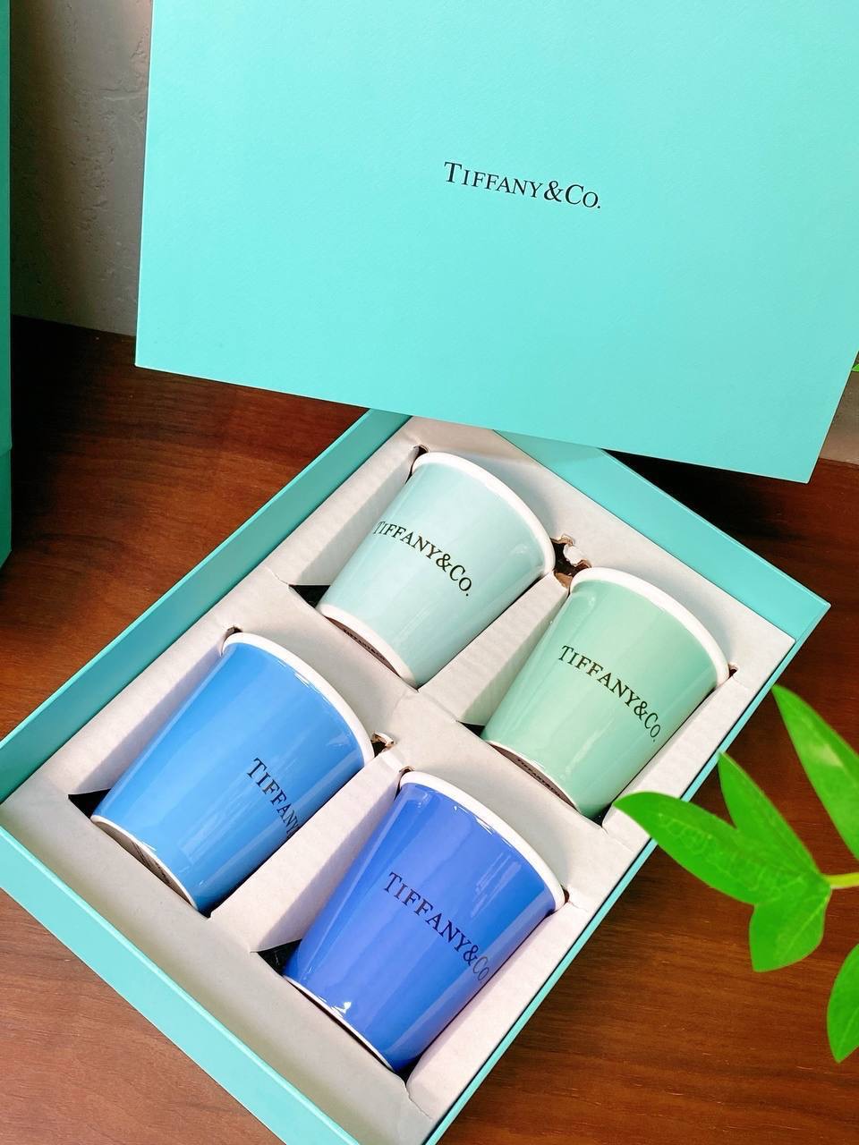 Фото Набор стаканов Tiffany & Co Cups B4036