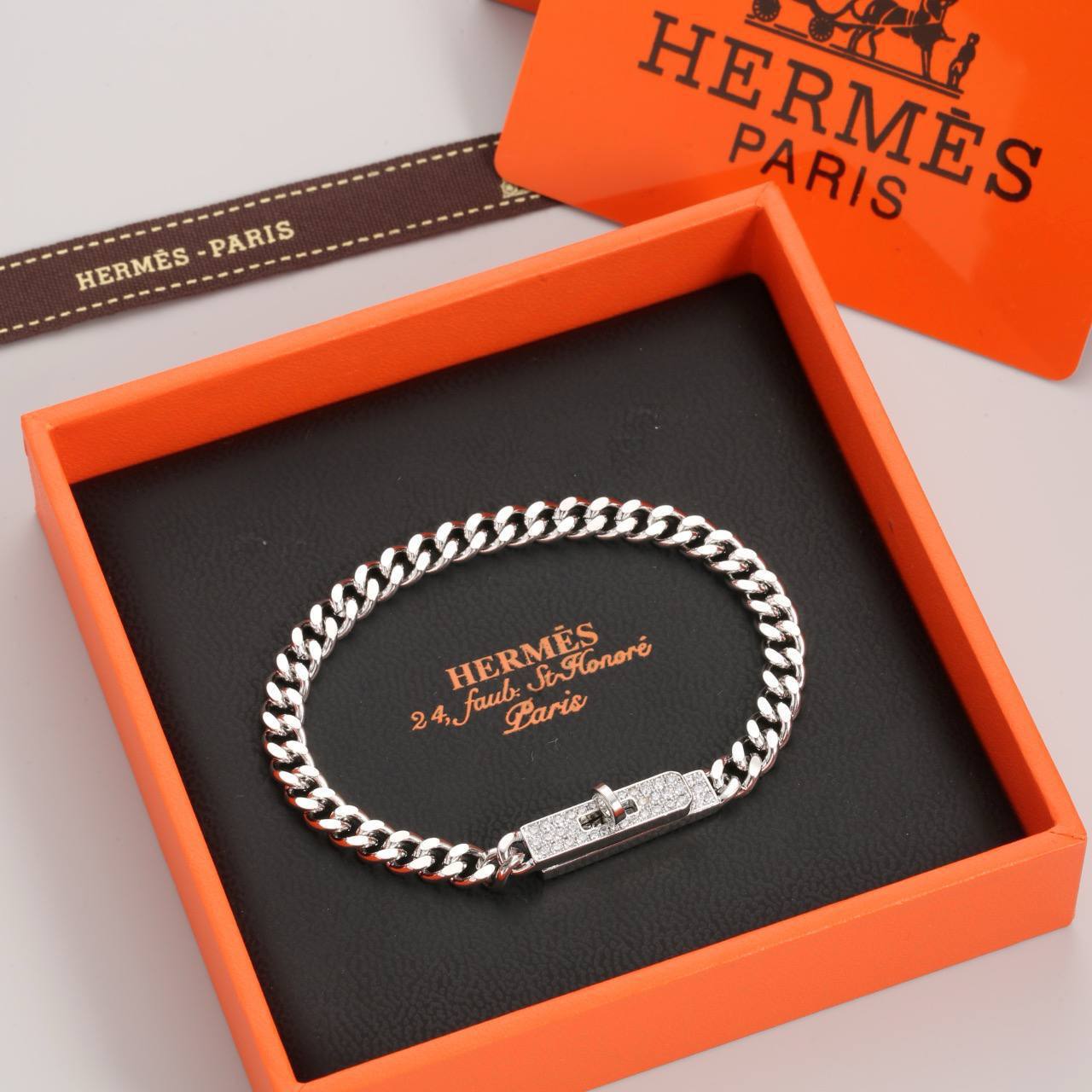 Фото Браслет Hermes Kelly Gourmette S5422
