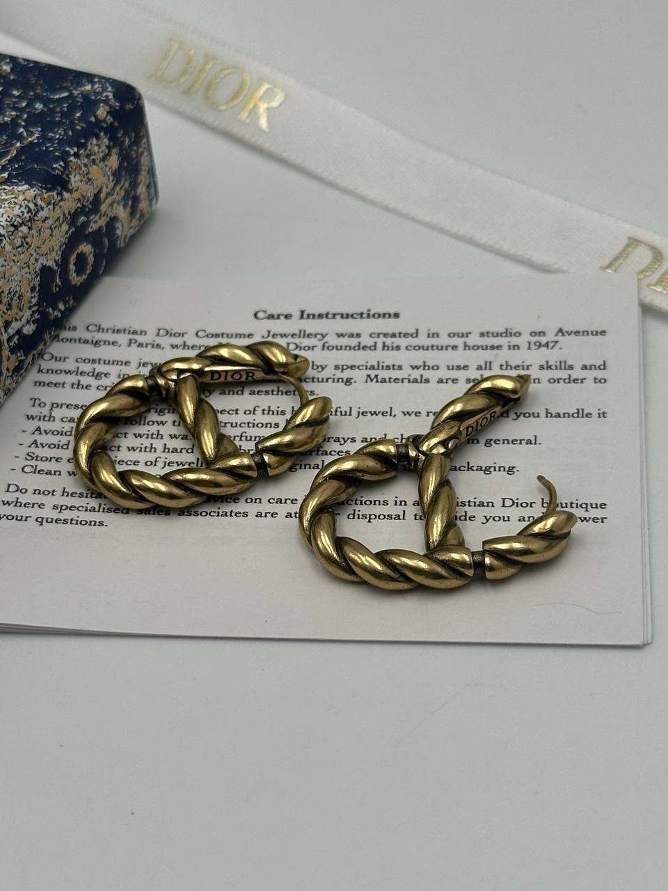 Фото Серьги Dior 30 Montaigne S5579