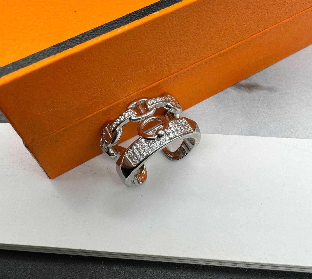 Фото Кольцо Hermes Collier de Chien S5830