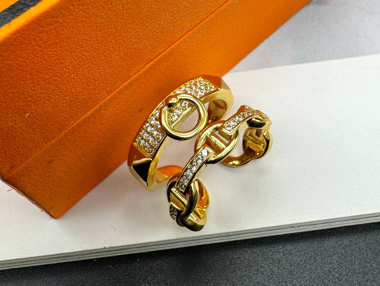 Фото Кольцо Hermes Collier de Chien S5832
