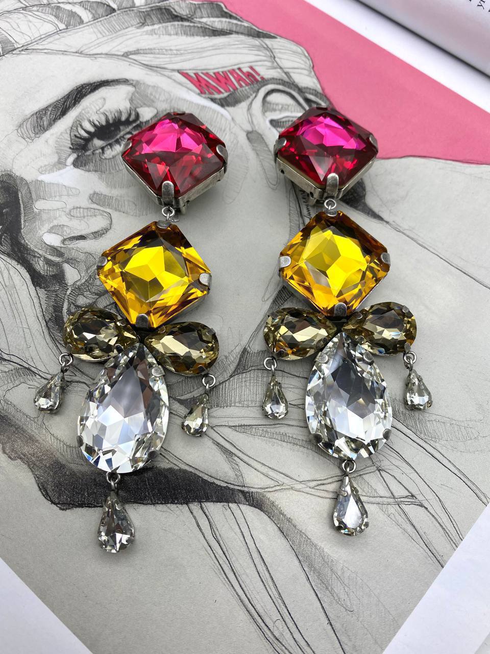 Фото Серьги-клипсы Yves Saint Laurent S5882