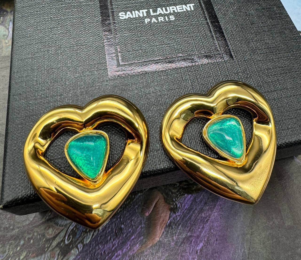 Фото Серьги-клипсы Yves Saint Laurent S5930