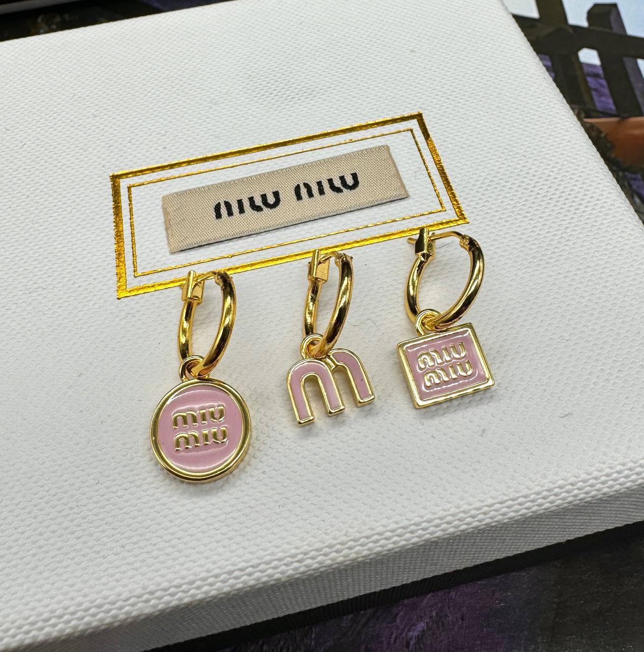 Фото Серьги Miu Miu S5944