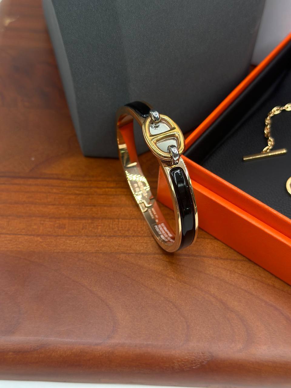 Фото Браслет Hermes Mini Clic Chaine d'Ancre S5968