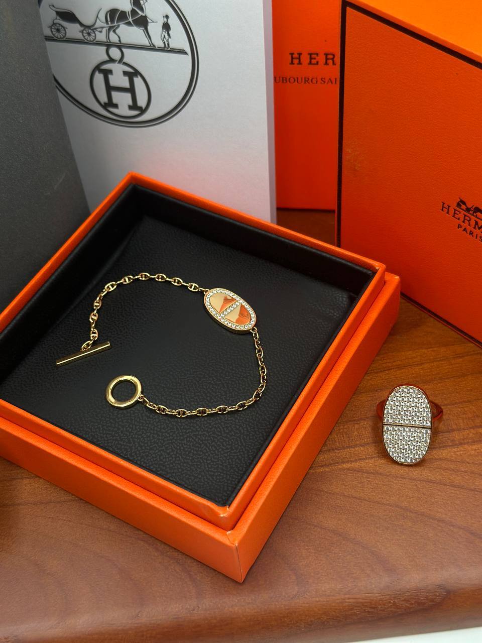 Фото Браслет Hermes Chaine d'ancre S5967