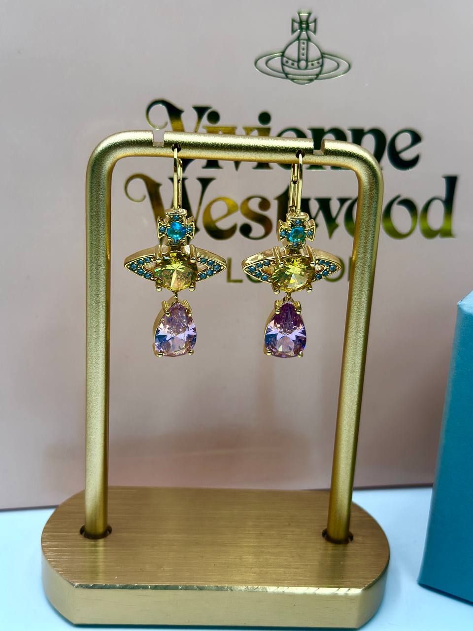 Фото Серьги Vivienne Westwood Ismene Drop Pendant S6336