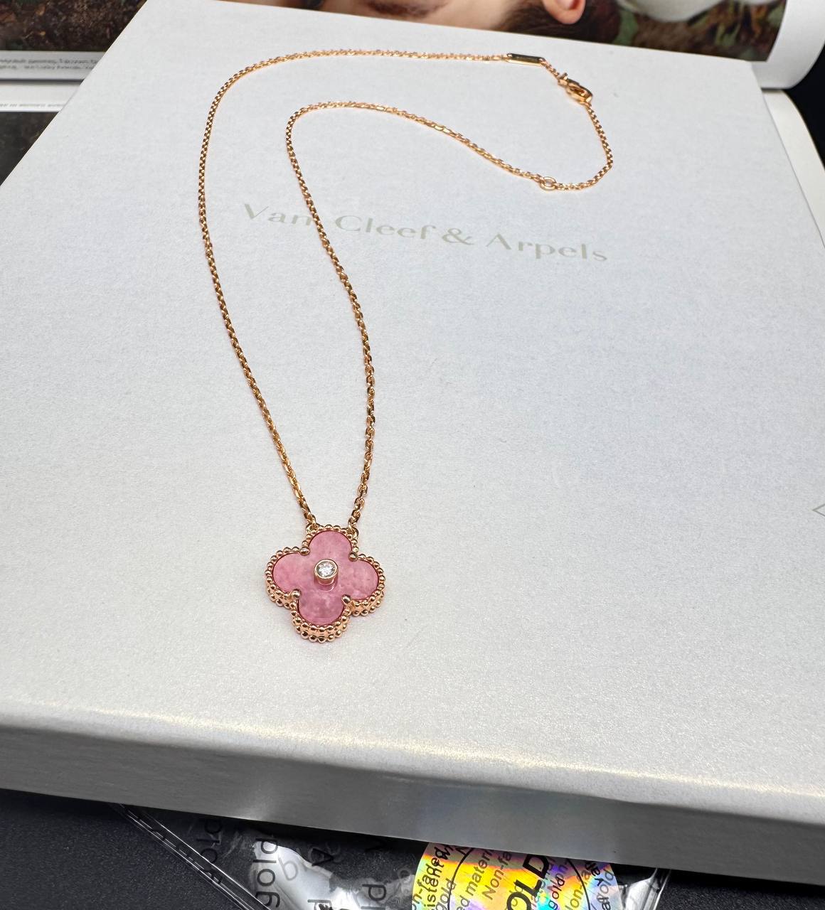 Фото Колье Van Cleef & Arpels Vintage Alhambra B4740