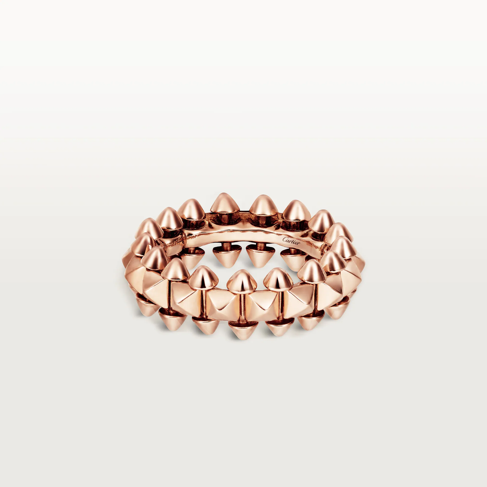 Фото Кольцо Cartier Clash розовое золото оригинал S6940