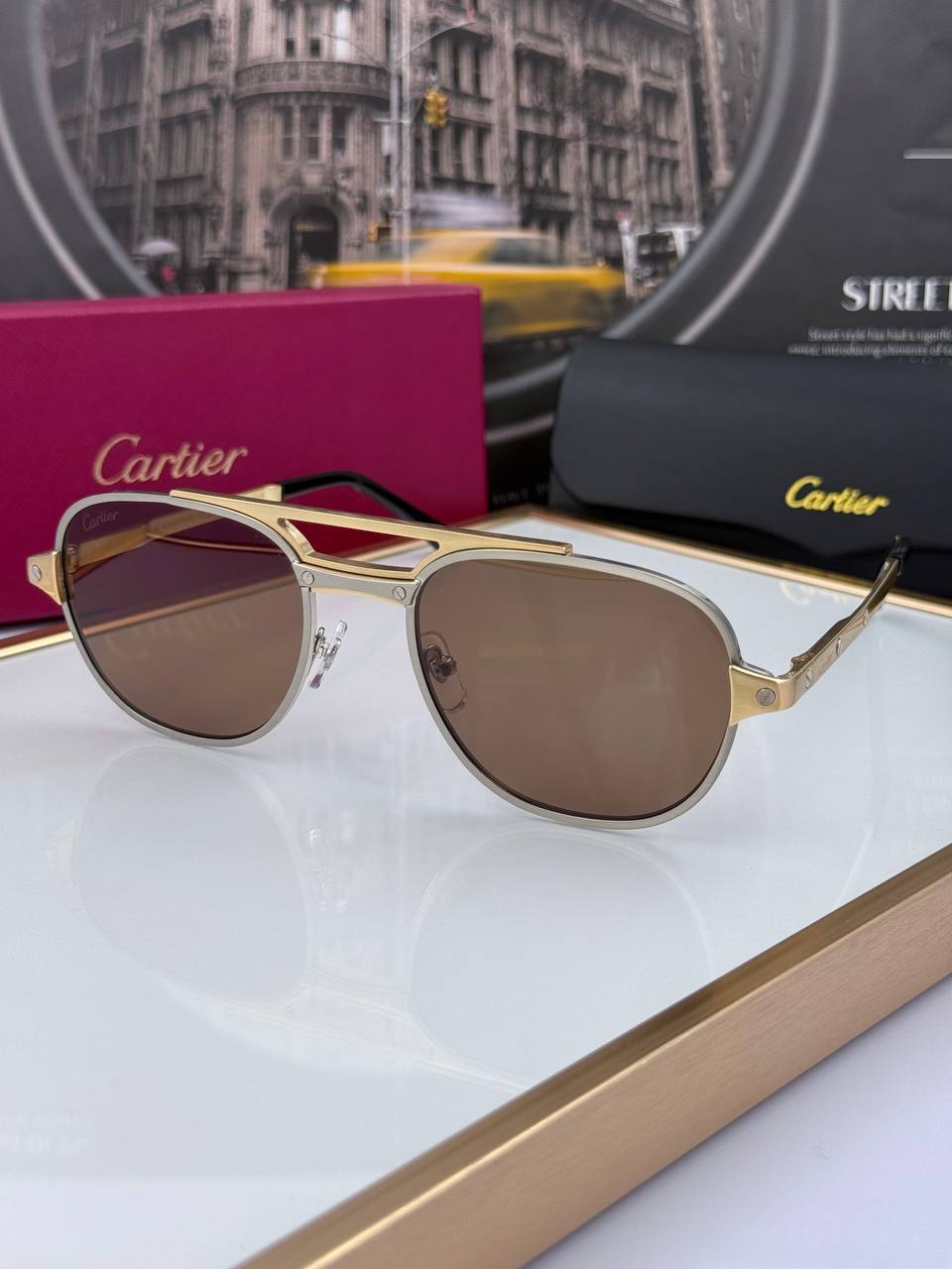 Фото Очки Santos de Cartier S7517