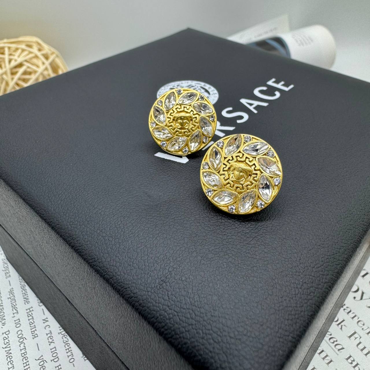 Фото Серьги Versace Medusa S7677